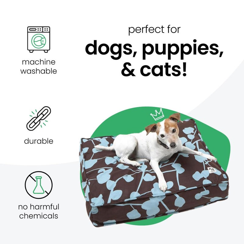 Molly Mutt Your Hand in Mine Dog Bed Duvet Cover, 100% Cotton Canvas Cover for Dog Bed, Puppy Bed, or Cat Bed, Durable, Washable, and Free of Harmful Chemicals, 22" x 27" x 5" - Image 3